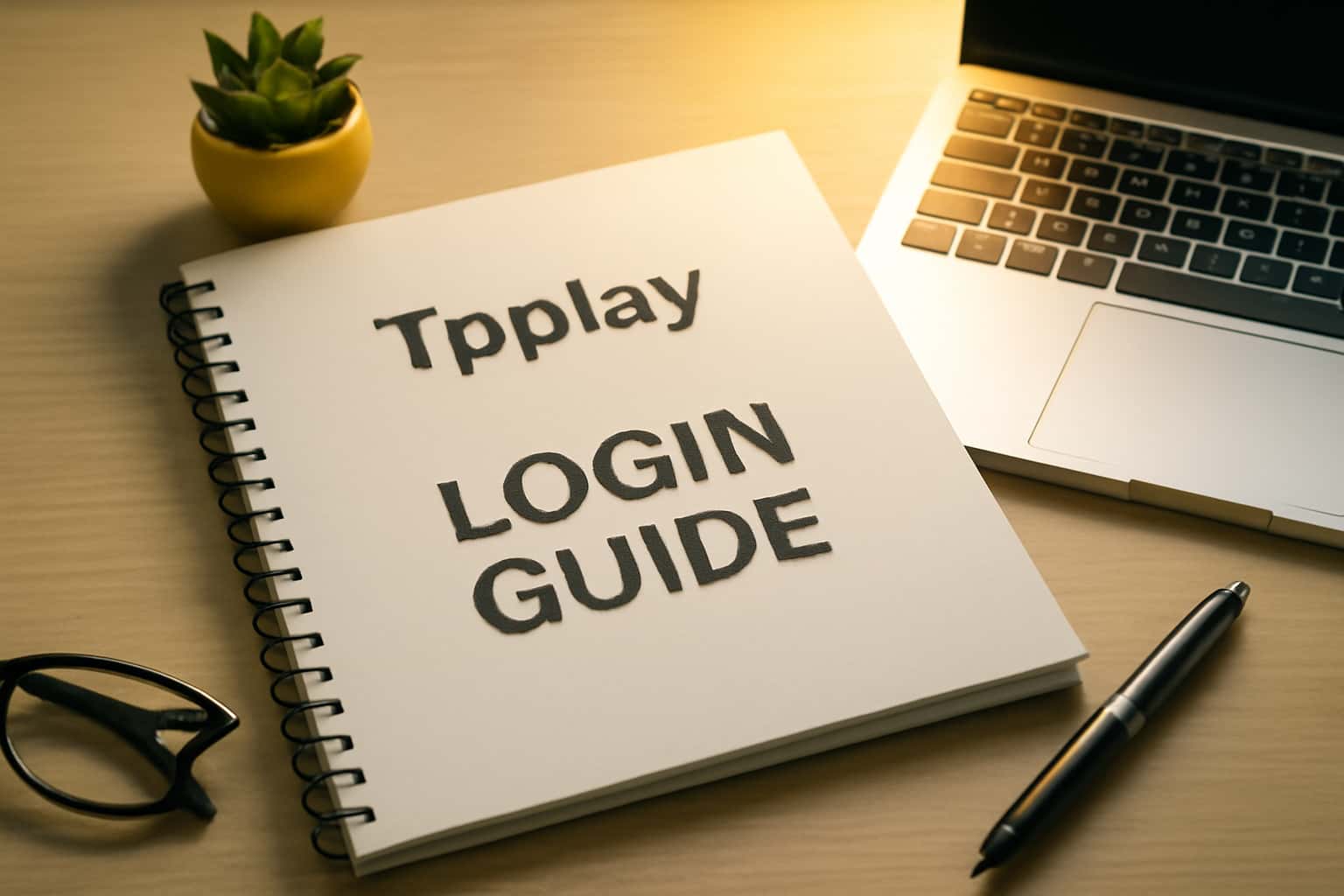 Visual representation of the Tpplay Login Guide, featuring the text 'Tpplay' in a professional layout.
