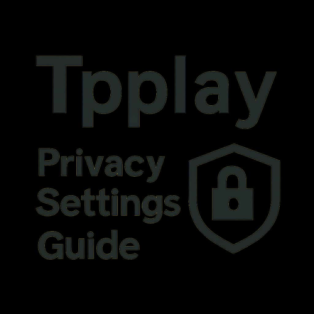 An icon symbolizing Tpplay Privacy Settings Guide, highlighting its role as a resource.