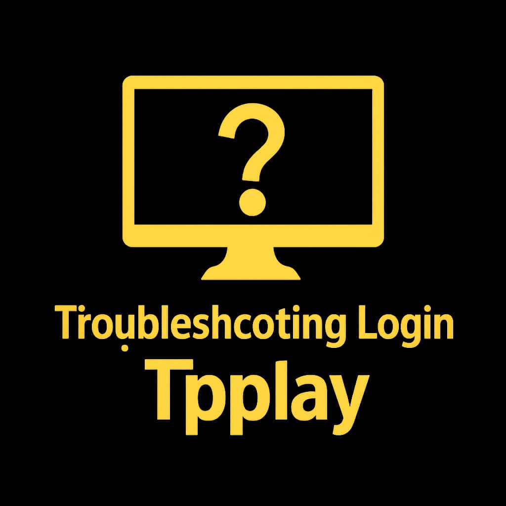 An icon symbolizing support for troubleshooting login issues with Tpplay.