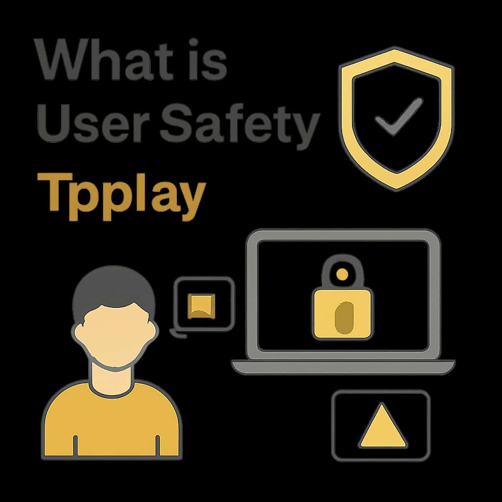 An educational diagram illustrating the elements of Tpplay User Safety.